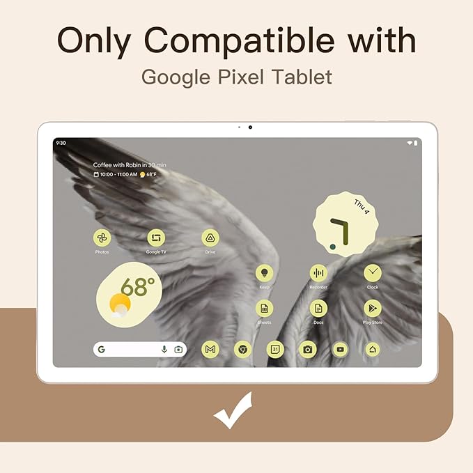 Protector de Pantalla JETech para Google Pixel Tablet (11 Pulgadas, Modelo 2023), Vidrio Templado 9H, 2 Unidades miniatura 2