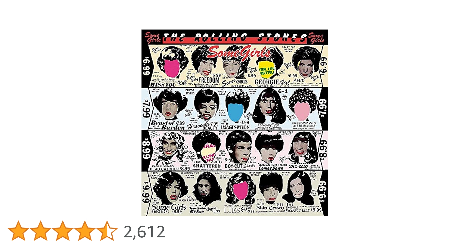 Amazon.co.jp: Some Girls [LP / Half Speed Master] - The