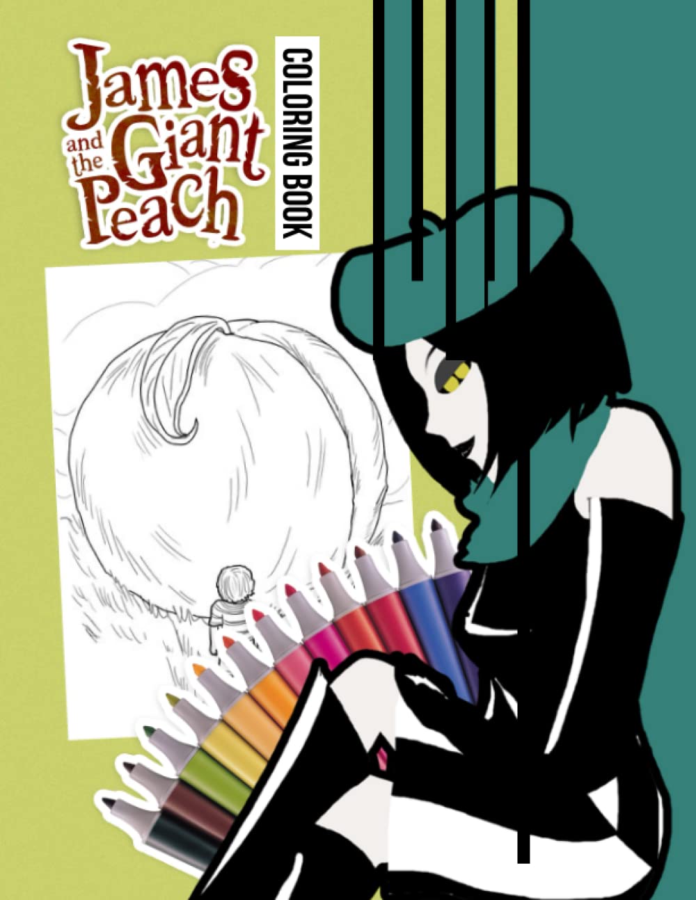 James And The Giant Peach Coloring Book