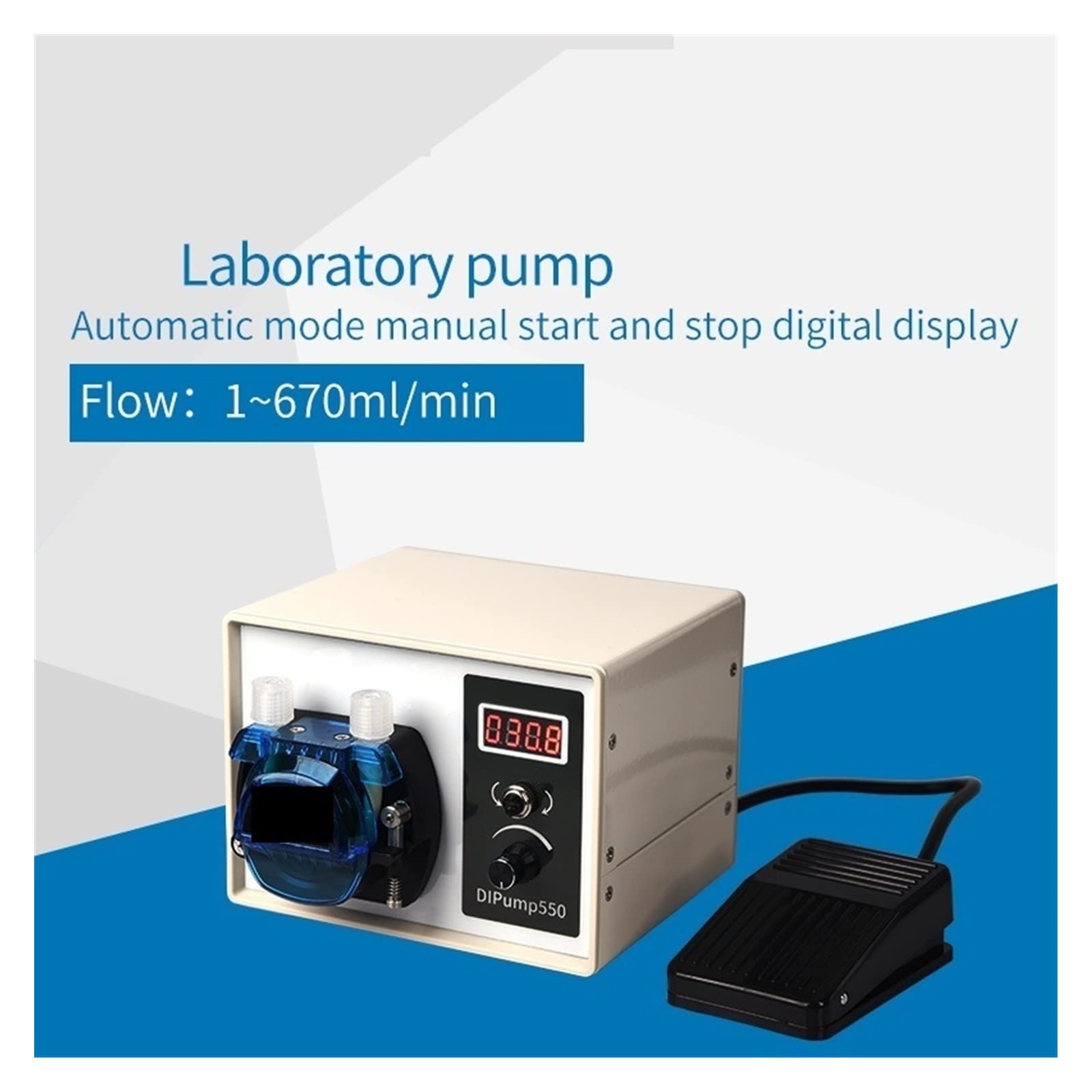 Pompa wspomagająca, Inteligentna pompa perystaltyczna, mała samozasysająca o dużym przepływie, automatyczna wodna, prądu stałego(B163)