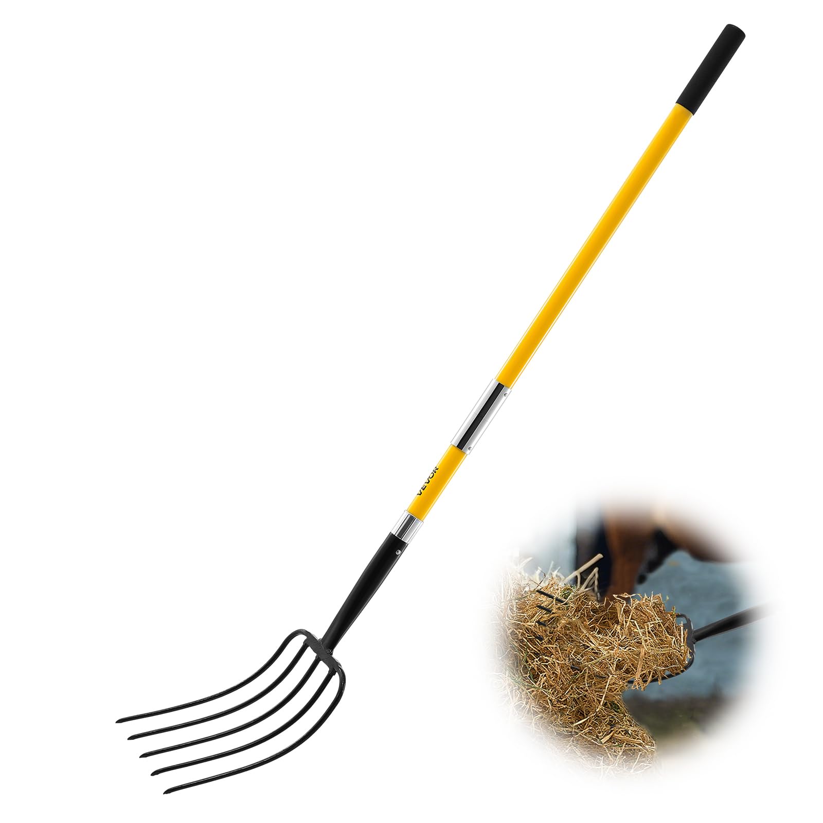 VEVOR 5-Tine Garden Fork