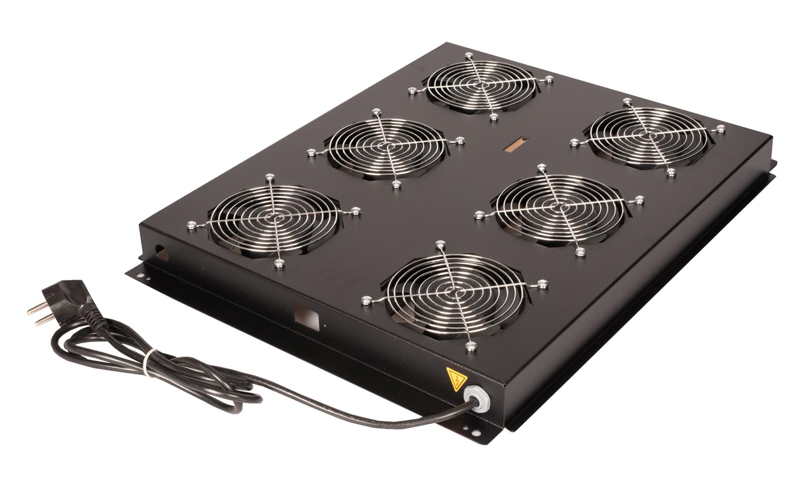 ROLINE Unité de Ventilation de Toit 19 Pouces 6 Ventilateurs, on/Off pour Armoire Serveur Noir