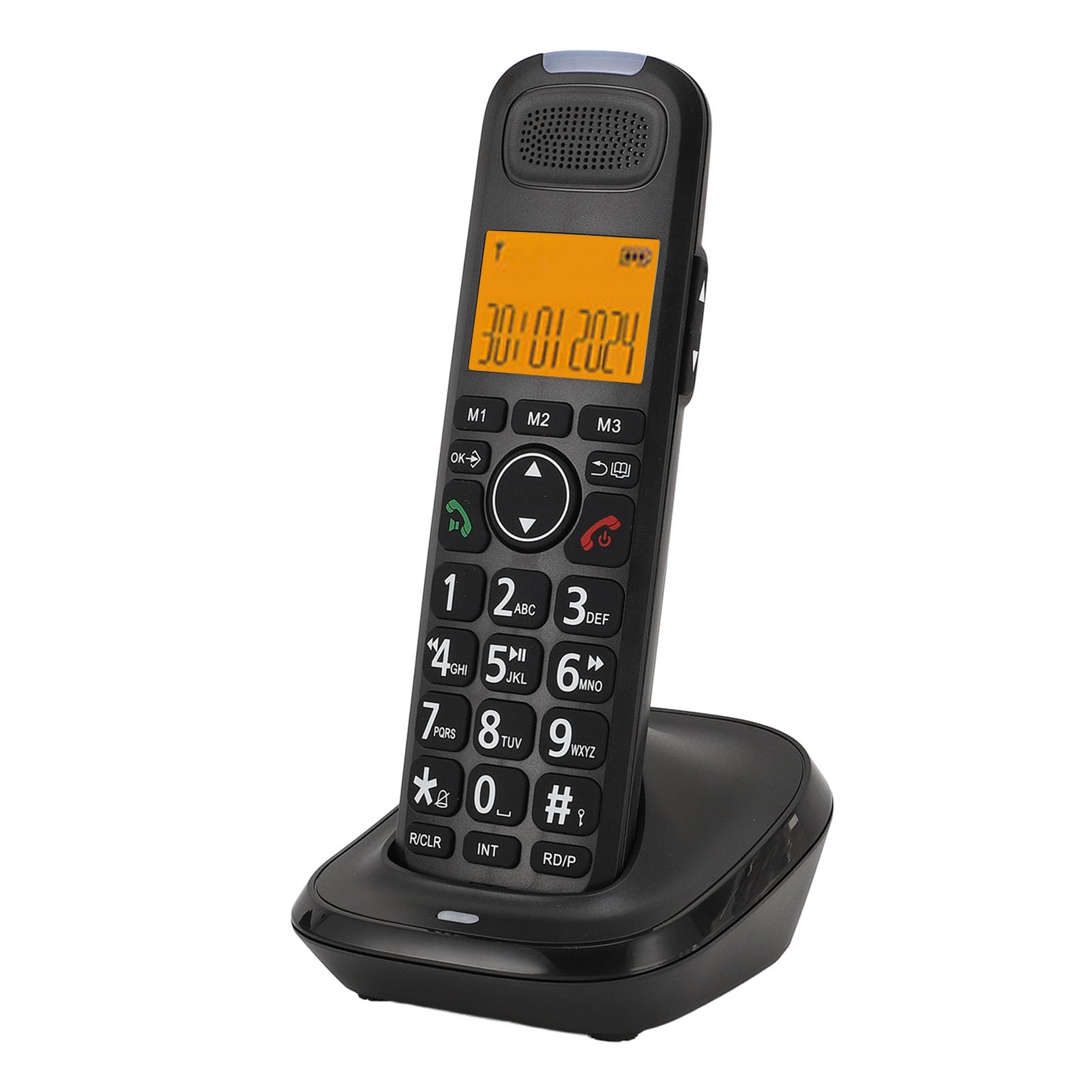 Schnurgebundenes, Schnurloses Seniorentelefon, Anrufbeantworter, Anrufsperre, Fotowahl, Lauter Klingelton, Freisprechanruf, 3-Wege-Anruf, Sprachführung, Großer Bildschirm,