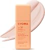 BYOMA SPF 30 Face Fluid (50ml) Ultra-Lightweight Facial Sunscreen with UVA/UVB Protection - Luminous Glow, No White Cast - SPF Moisturiser Strengthens Skin Barrier