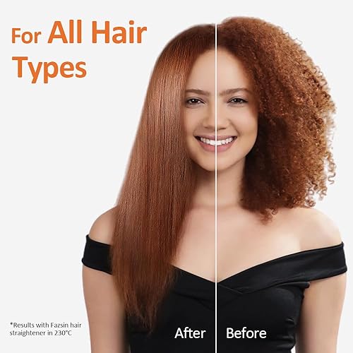 Miniatura 6 de Alisador de pelo, 2 en 1 alisador y rizador de doble voltaje, herramienta de peinado para alisadorizoondulado profesional de salón