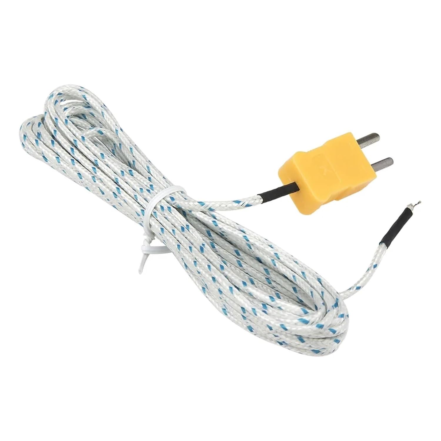 TP-01 K Type 5m Cable Wire Head Connection Thermocouple Temperature Sensor for TM-902C TES-1310 1Pcs