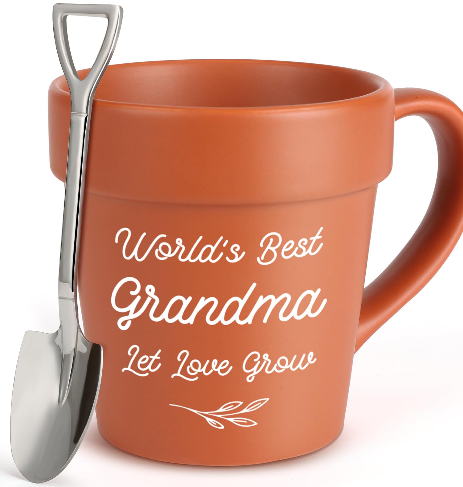 YUEYUQIU Funny Gardening Gifts for Grandma from Granddaughter - HandMade Mug Gifts for Grandma Unique, Birthday Gift for Grandmother from Grandson and Grandkids - Gardening Coffee Mug