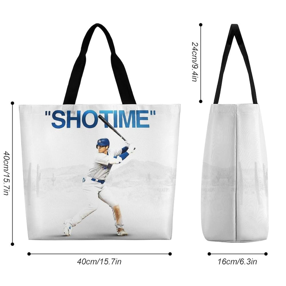 大谷翔平　トートバッグ 大谷翔平 MVP 2024 デコピン グッズ トートバッグ おしゃれ