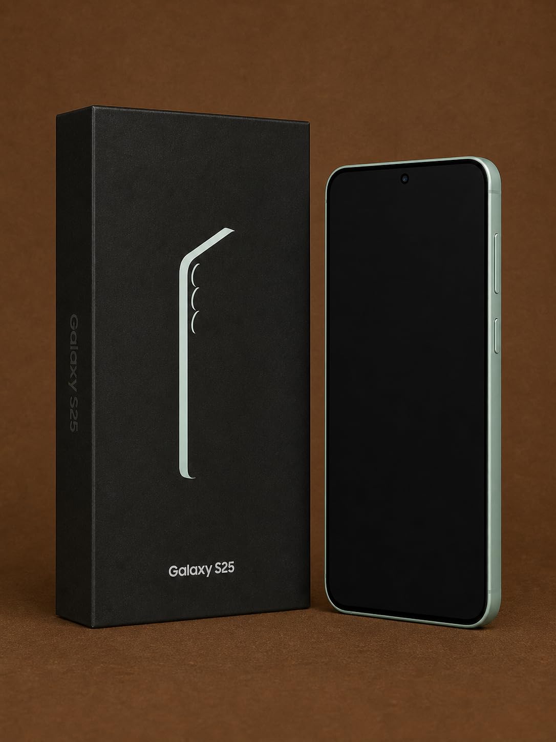 Samsung Galaxy S25 (256Go) Galaxy AI, écran Dynamic LTPO AMOLED 2X de 6,7 po, 120Hz, caméra 50MP, vidéo 8K, Débloqué - Bleu Glacé