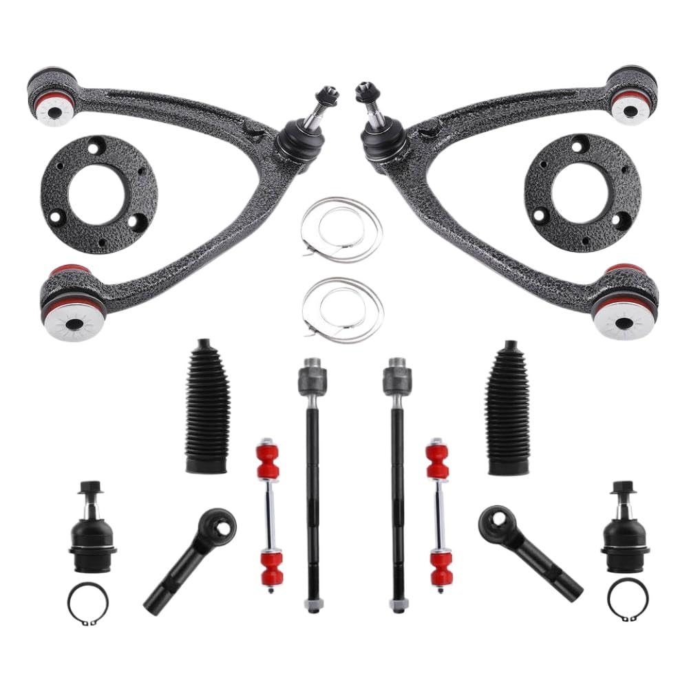 Brazos de control delanteros con buje de poliuretano compatibles con 2007 2008 2009 2010 2011 2012 2013 2014 Yukon Xl 1500 Tahoe
