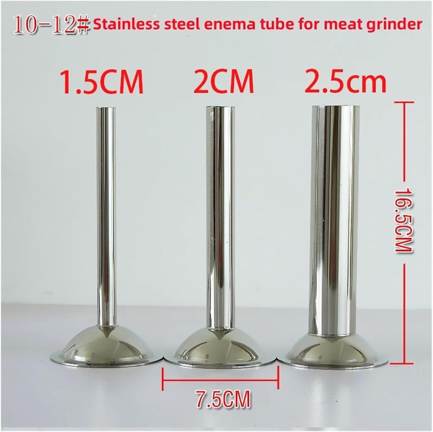 Type 12 Meat Grinder Enema Accessories Mesh Stainless Steel Hole, Household Sieve Grate Turtle Back(3 sets)