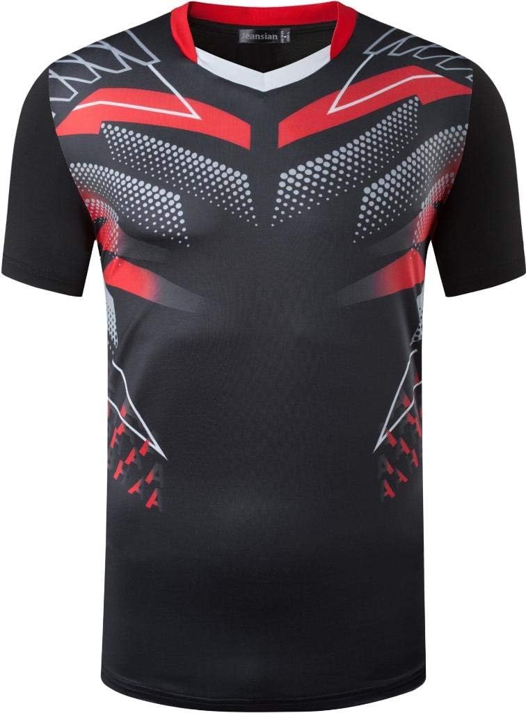 3 Pack Men's Activewear T-Shirt Sport Tee Shirt Athletic Running Gym Workout Tshirt Golf Tennis Tops Quick Dry LSL133