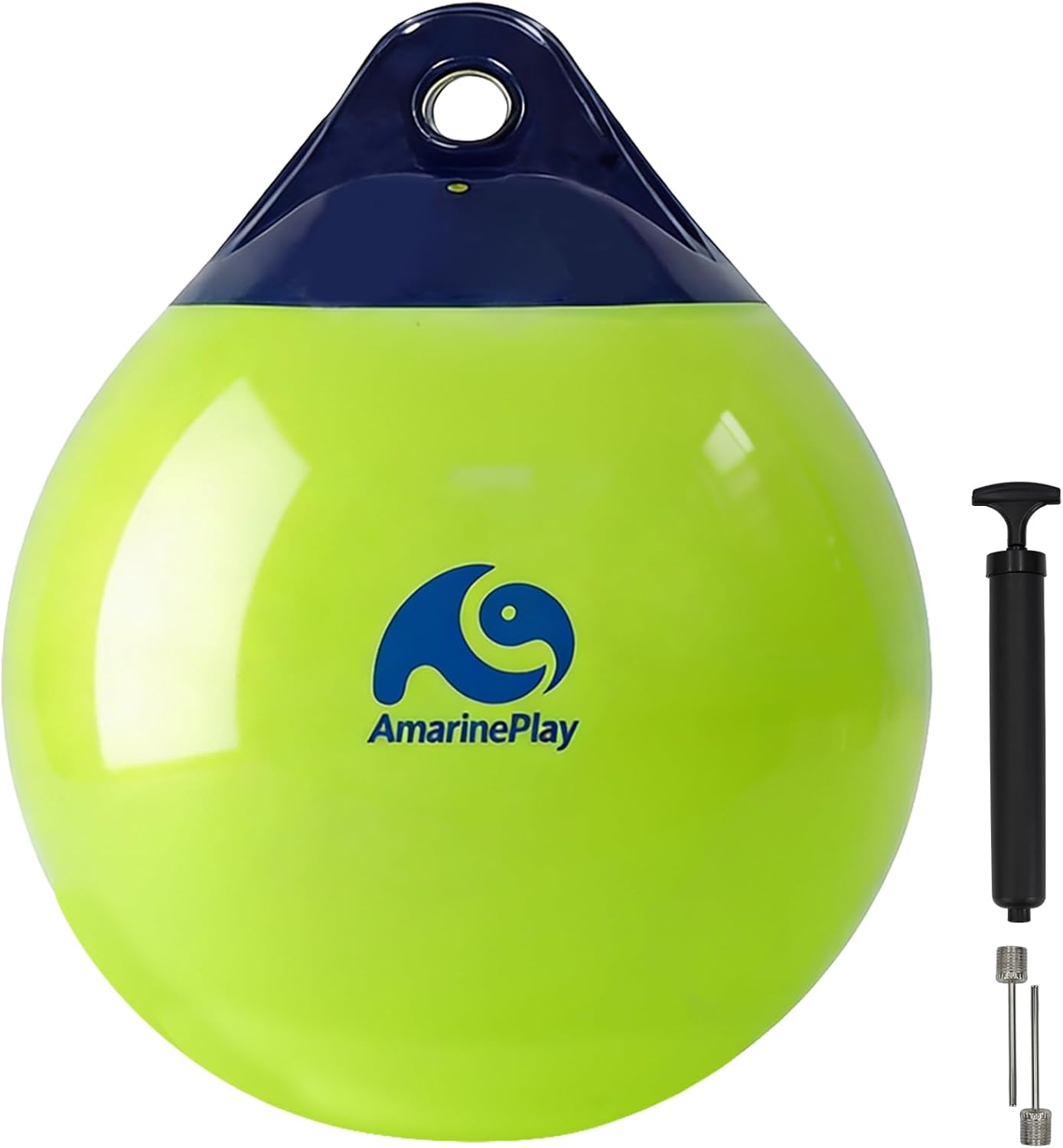 Boat Buoy Balls Anchor Buoy Float Ball,9/12/15 inch Round Boat Fenders Ball Boat Mooring Buoy Ball,Inflatable Dock Bumper Ball Boat Buoy Bumper for Docking/Anchor,Marine Grade Soft Vinyl Protect Boat