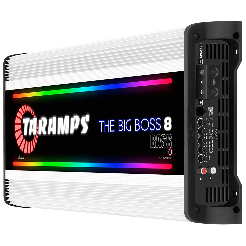 Snapklik.com : Taramps The Big Boss 8 Bass White Version Monoblock ...