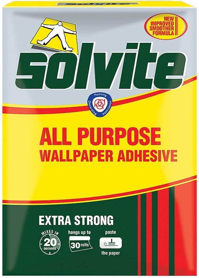 Extra Strong All Purpose Wallpaper Adhesive Plus 50% 30 Roll Box (368860)