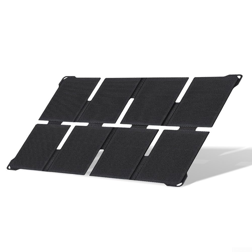 Pannello solare pieghevole portatile 25W con doppie porte USB-A/C