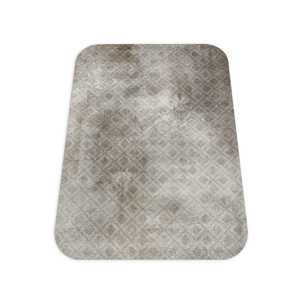 Tapis de protection de sol gaming en vinyle délavé antidérapant et robuste