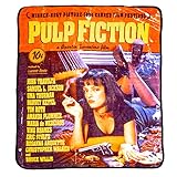 Bioworld Pulp Fiction Movie Poster Digital Print Blanket