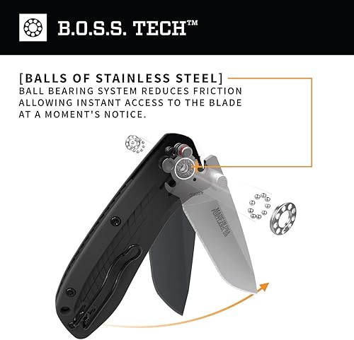 Miniatura 4 de Gerber US-Assist - Cuchillo de bolsillo de transporte diario con apertura asistida - Acero 420HC - Borde dentado 30-001294