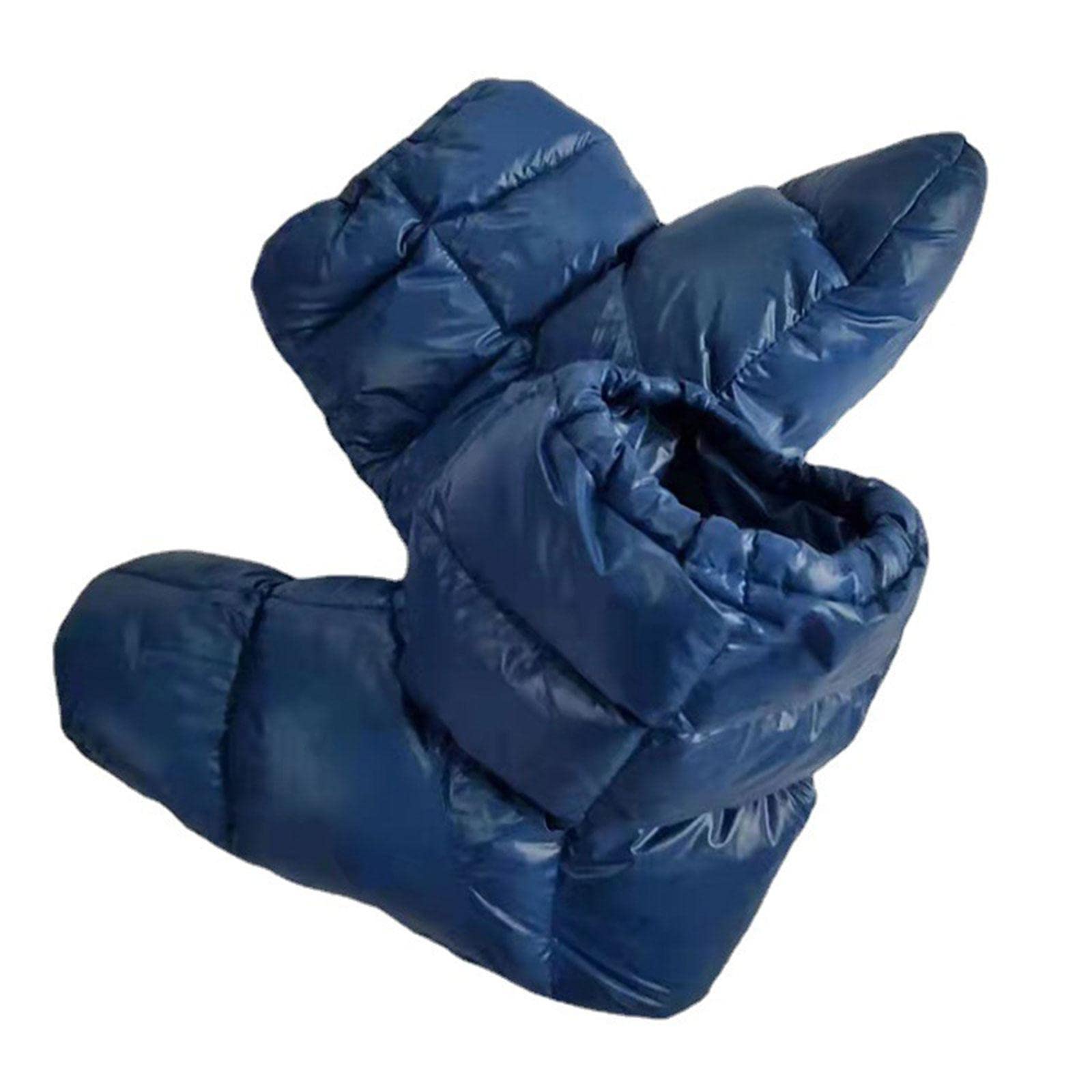 Down Slippers Feet Cover Socks Hiking Camp Tent Winter Warm Bootie Shoes XL | Sporting Goods | Outdoor Sports | Camping & Hiking | Clothing | Men's | Socks-image-43