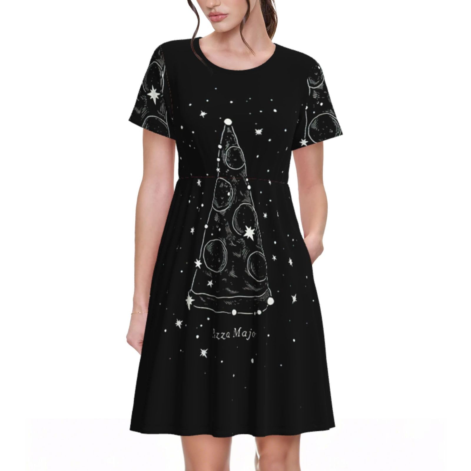 Robe d'été mi-longue fluide pour éviter la chaleur avec style - 8