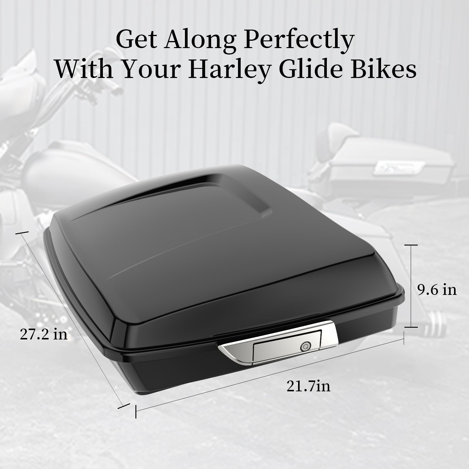 Tour Pack for Harley, Mocardine Razor Tour Pack Luggage for Harley