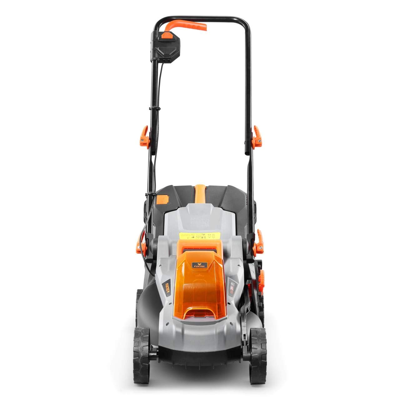Zestaw ogrodowy FUXTEC: podkaszarka 20 V + kosiarka 33 cm 40 V (2×20 V), 3× akumulator 2 Ah, podwójna ladowarka, szer. ciecia 25 cm, regulacja wysokosci (184 znaków)