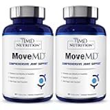 1MD Nutrition MoveMD - Joint Health Supplement - Doctor Formulated | with Collagen, Astaxanthin, and More | 30 Capsules (2-Pack)