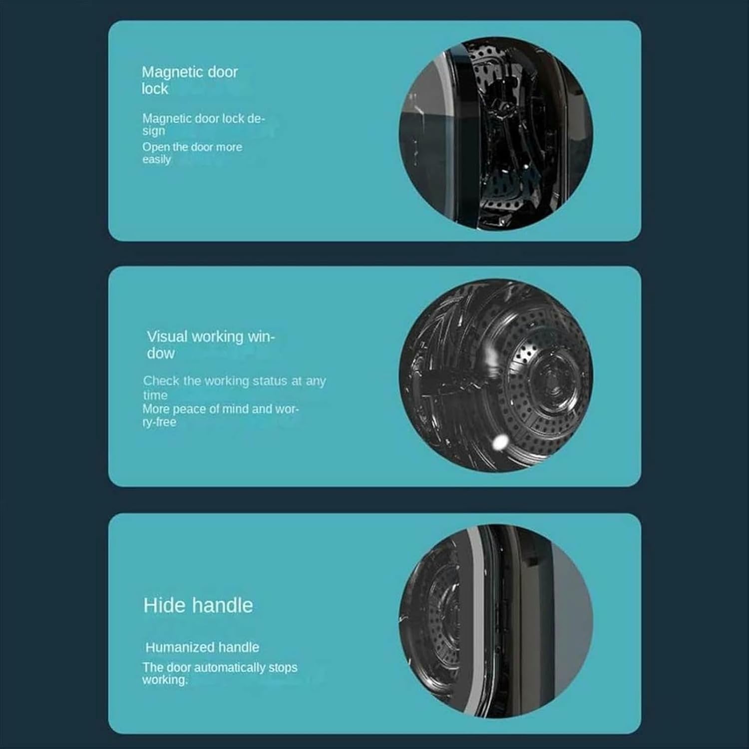Quick-Dry Portable Laundry Solution - 360° Cyclonic Heating Technology Dries Clothes Fast, Perfect for Last-Minute Outfit Needs