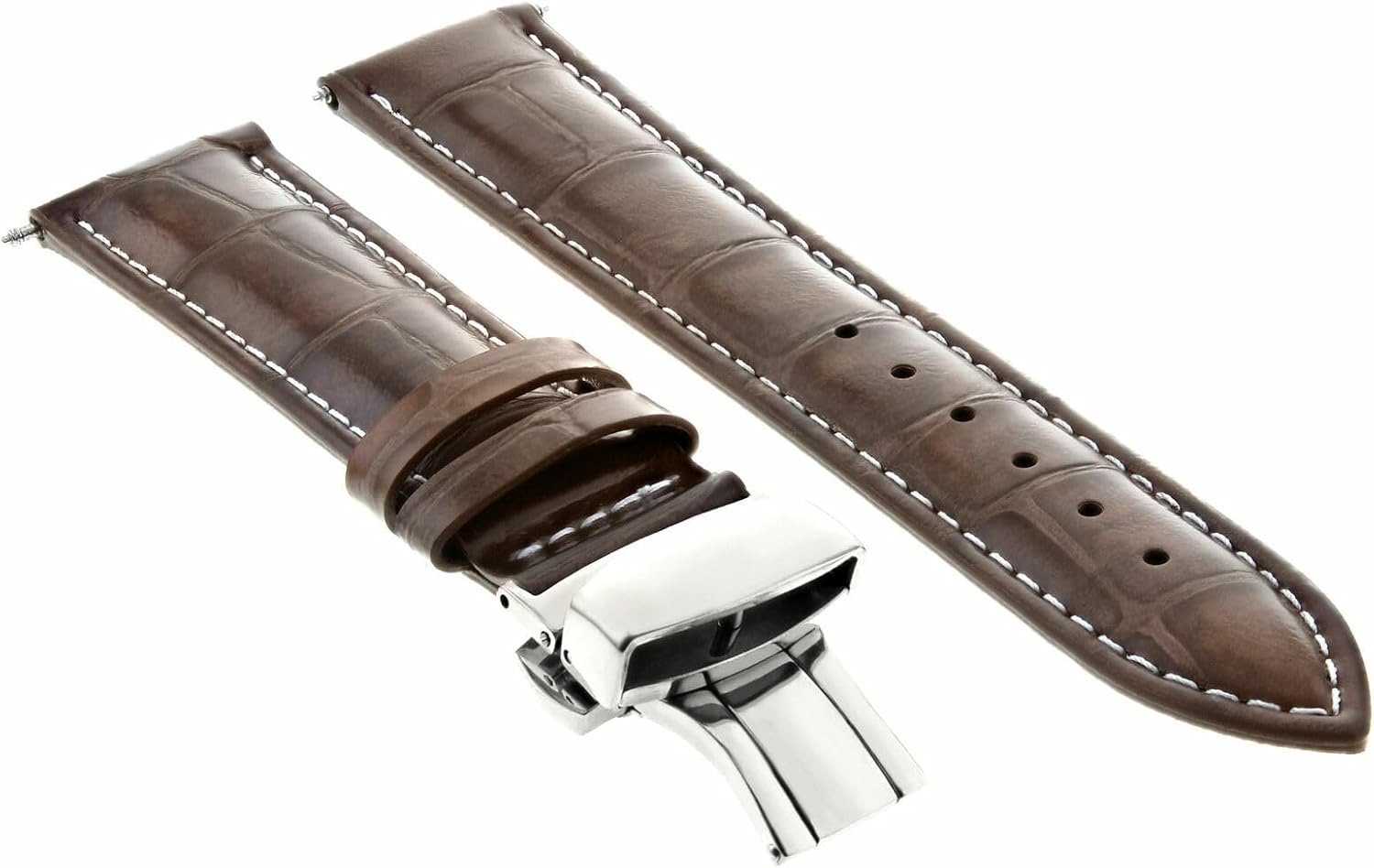 Ewatchparts 2 Replacement 16,18,20,22,24,26,28,30mm Tube & Screw Pin Compatible With Men's Watch Band