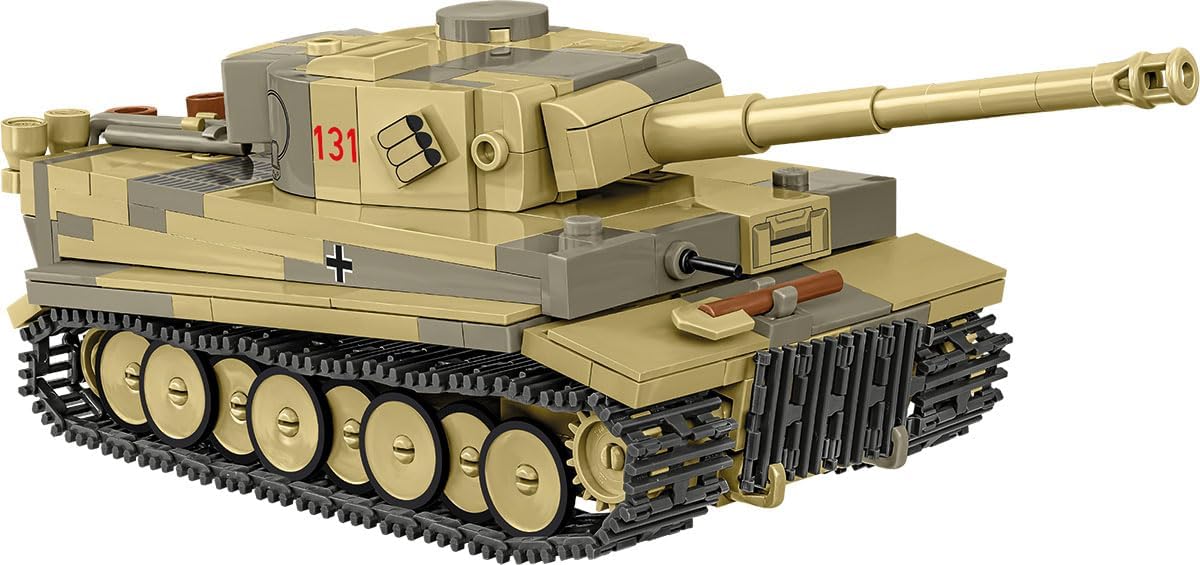 COBI Historical Collection WWII Panzer VI Tiger 1 no. 131 Tank Building Set, 442 Pieces