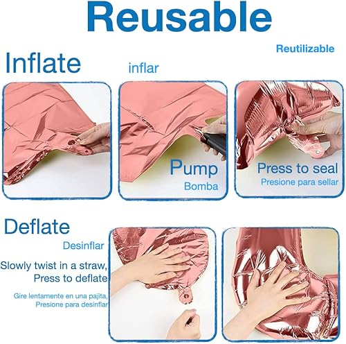 Miniatura 4 de Urby Taco Bout a Party - Juego de globos gigantes de 25 piezas, globos para decoración de fiestas, decoraciones de martes de tacos, globos de la