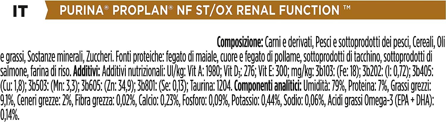 Pro Plan Vet Feline NF RENAL Mousse 24x195g