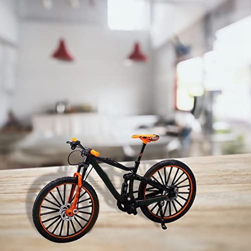 Rtxbvg Fahrradmodell, Dekoration für Mountainbike, Fahrradkunst, Metallfahrrad, Geschenke für Radfahrer, Schreibtischdekoration für zu Hause :