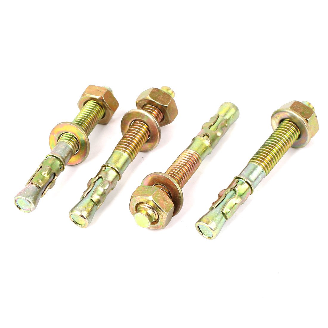 Aexit Yellow Zinc Plated Expansion Bolt Anchors Gecko Car Repair Bolts M10x80mm 4pcs (a2b83a518a76ddb019781bf2808cdc78)