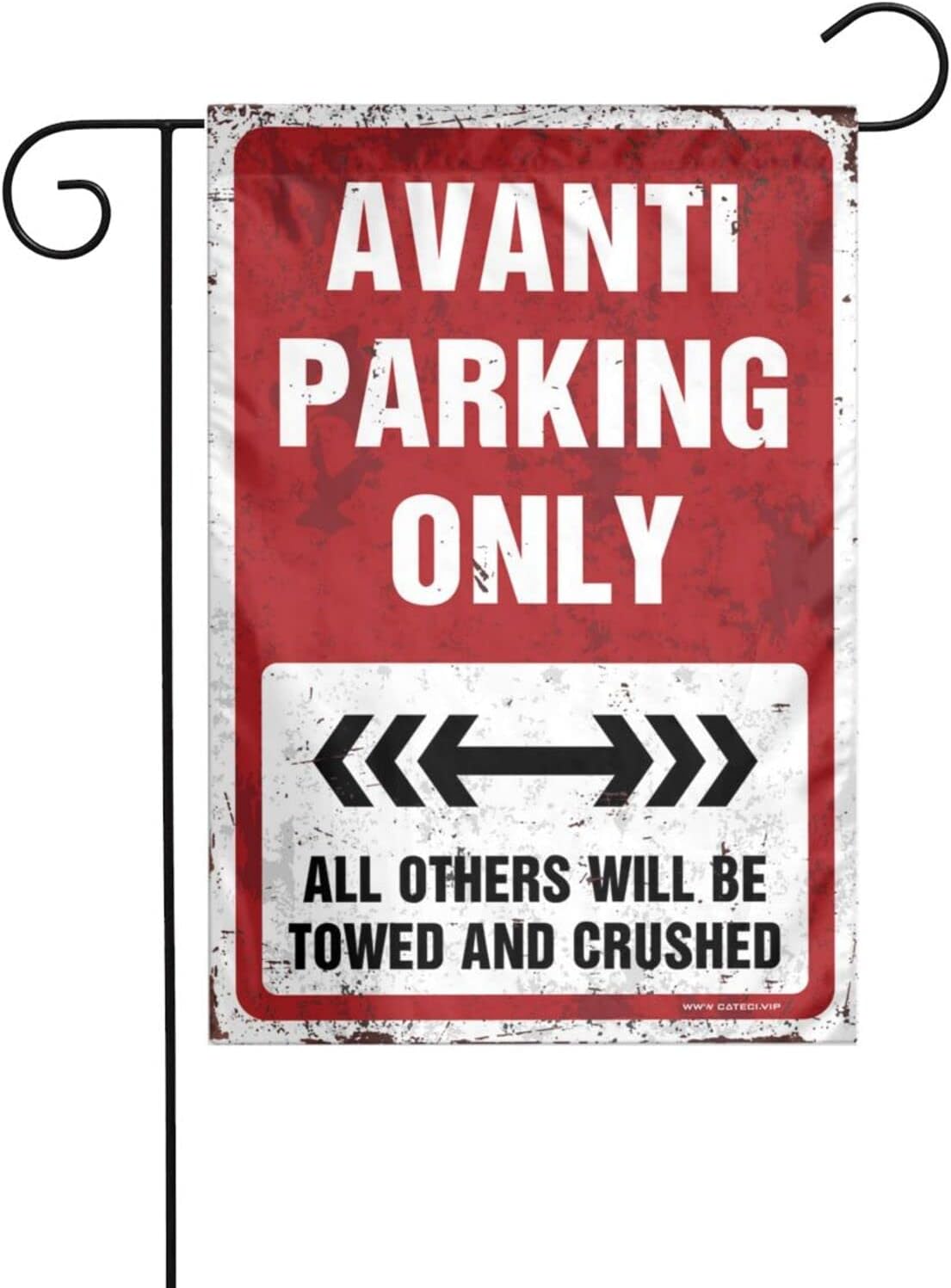 Spring Garden Flag Avanti Parking Only Garden Flag Small Garden Flag Gardenn Flag ( Size : 30X46CM )