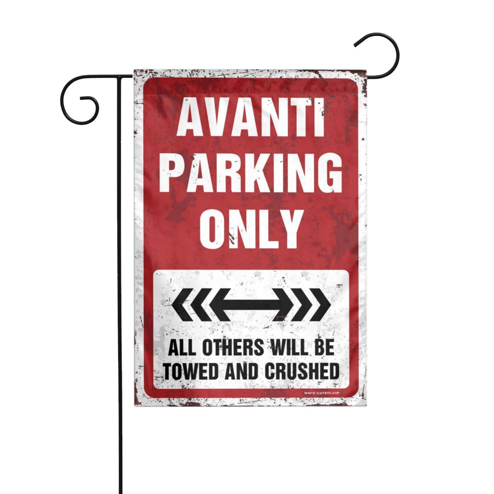 Spring Garden Flag Avanti Parking Only Garden Flag Small Garden Flag Gardenn Flag ( Size : 30X46CM )