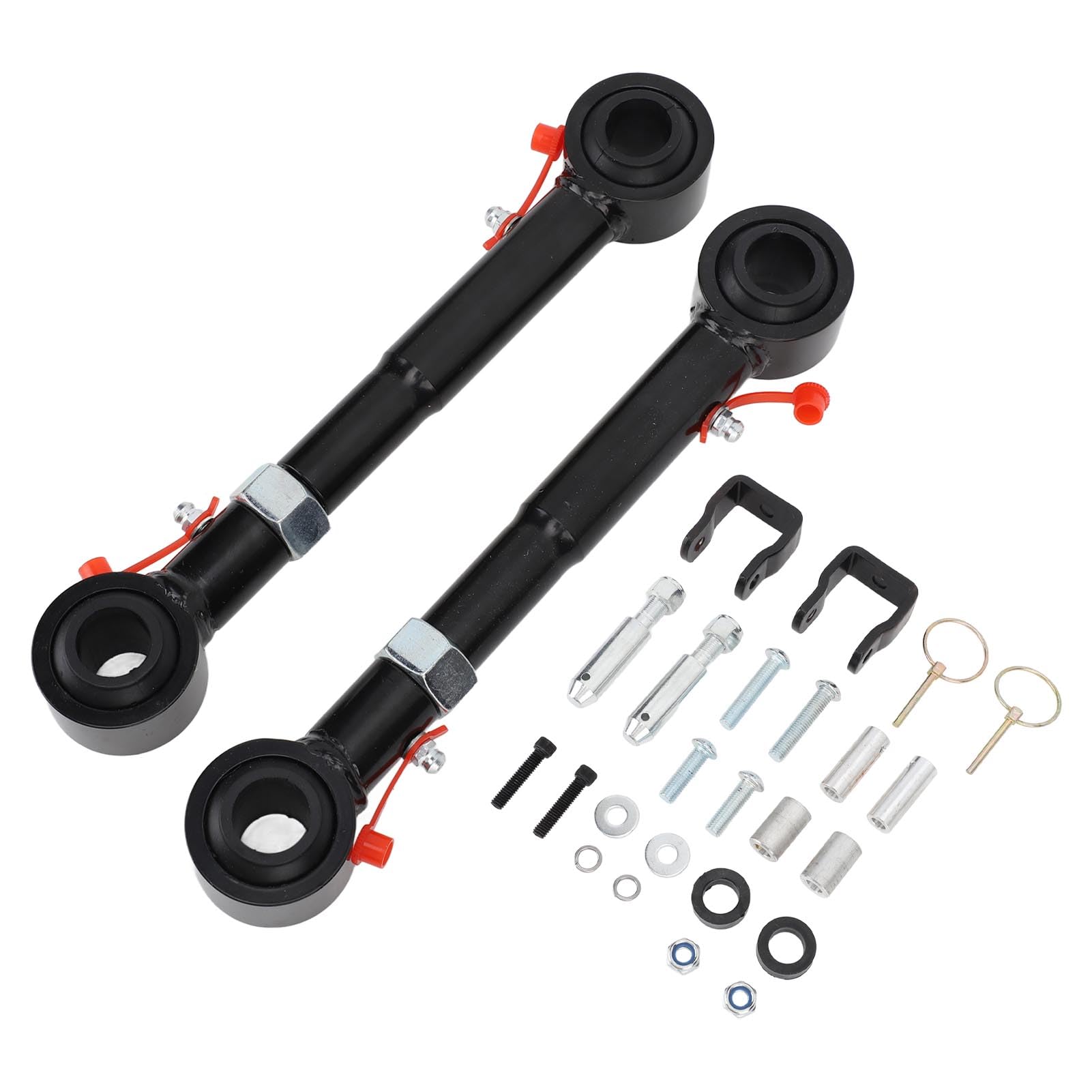 Aramox Przedni Stabilizator Poprzeczny Szybsze Rozłączanie Regulowane Metalowe łącznik Stabilizatora 2,5 Cala do 6 Cali Podnośnik do Jazdy Terenowej i Cherokee XJ 1984 2001 TJ 1998 2006
