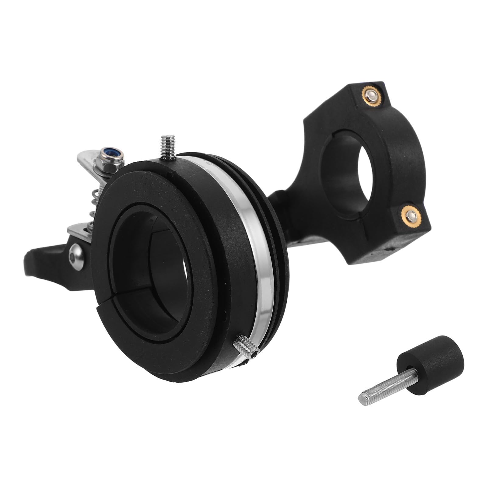 Controllo Acceleratore Moto 22mm in Plastica e Metallo Nero