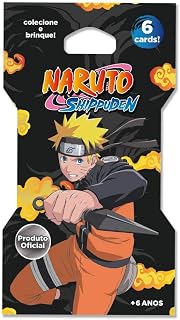 Cards Colecionáveis Naruto Shippuden Envelope com 6un - Elka