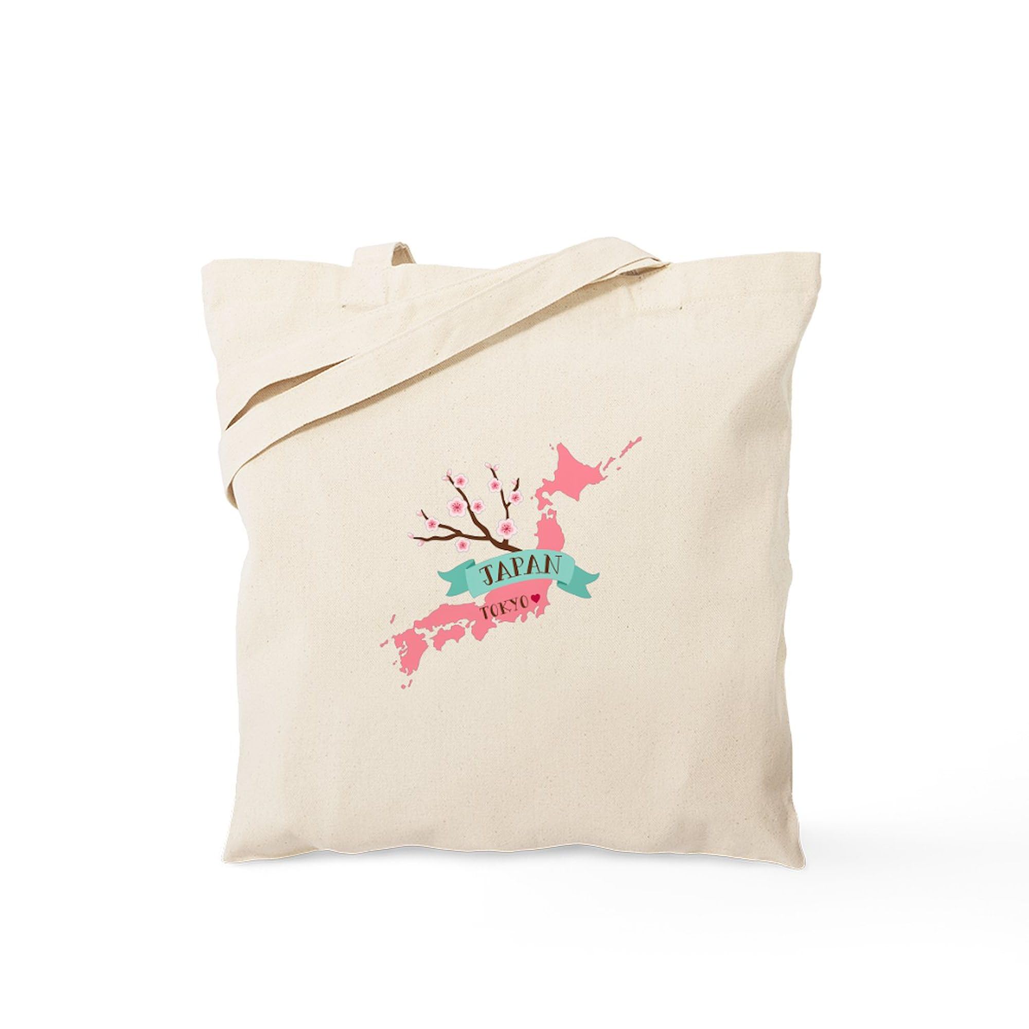 CafePress Tokyo Japan Tote Bag Natural Canvas Tote Bag, Reusable Shopping Bag