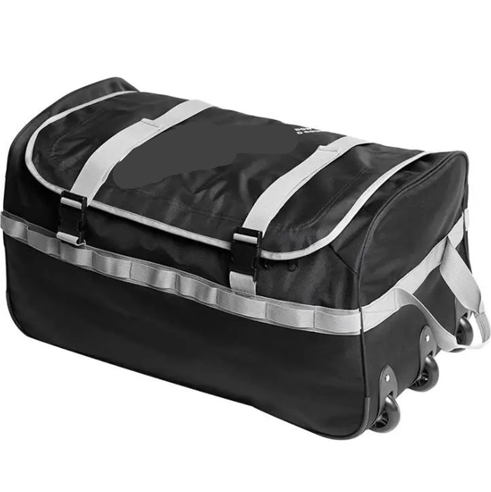Borsa Da Viaggio Con Ruote Borsa da viaggio con ruote, borsa pieghevole, trolley, bagaglio stiva, for viaggi in aereo Borsone Da Viaggio(Black)