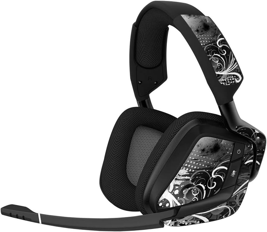 MightySkins Skin Compatible with Corsair Void Pro Gaming Headset - Vintage Paisley | Protective, Durable, and Unique Vinyl Decal wrap Cover | Easy to Apply, Remove | Made in The USA