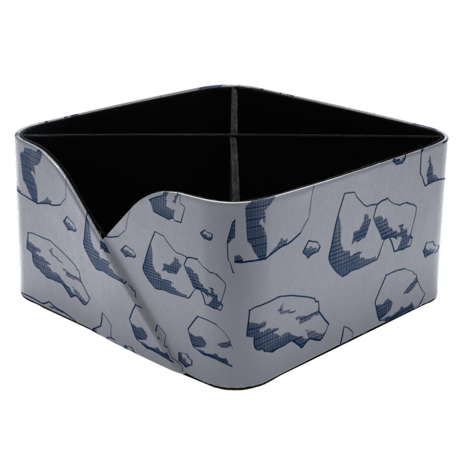 Pot à crayons design roche pour ranger les fournitures des enfants