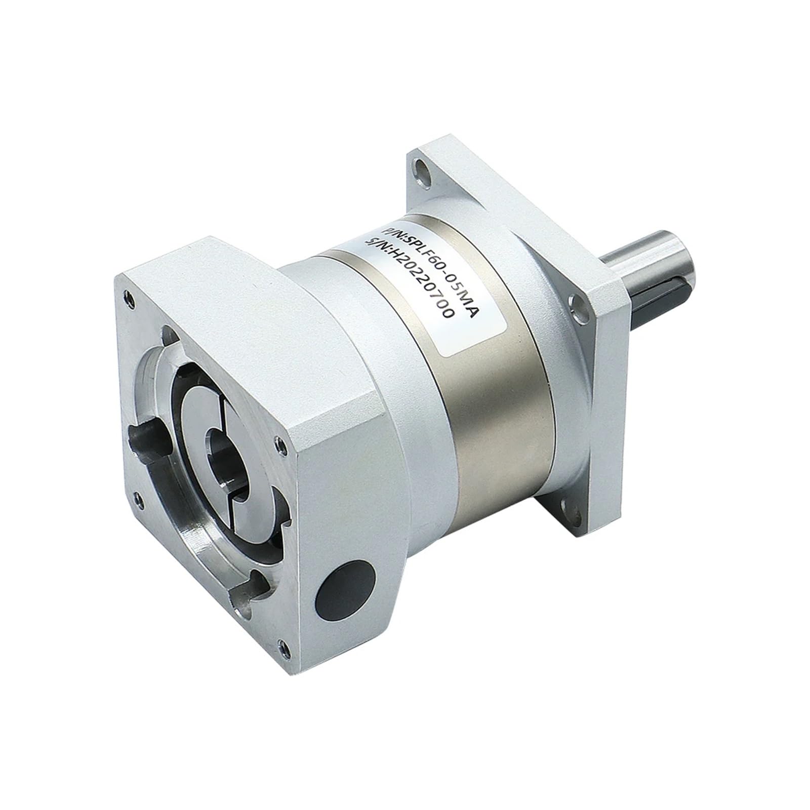 Silnik Krokowy, SPLF60 precyzyjny, niski poziom hałasu planetarny reduktor arbox pasuje do 23 57 8mm silnik krokowy 24 60ST 14mm 400W serwo(4 to1,Input 14 for servo)