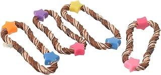 Girls Elastic Hair Tuck Set of 4 - Multi Color JIN-1002-7