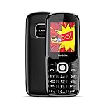 Lava A1 Josh (with BOL Feature) Dual Sim Keypad Mobile Phone | Long-Lasting Battery |22 Launguages Read Support | Auto Call Recording | Call Blink Notification (Black)