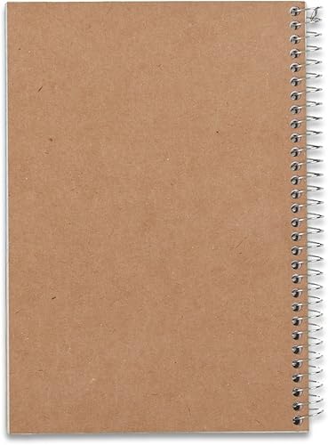 Miniatura 5 de Five Star Cuaderno de espiral, 5 materias, rayado universitario, 11 x 8.5 pulgadas, morado