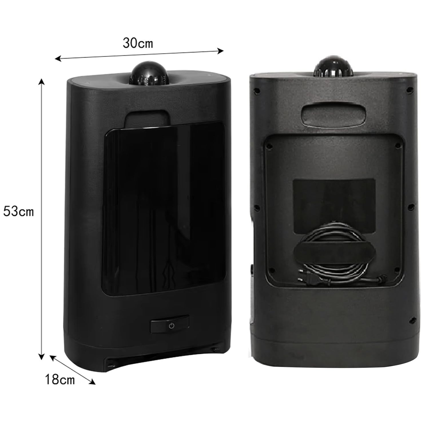 Pet Touchless Vacuum Pelle à poussière Automatique - Ultra Rapide et Puissant - Idéal pour balayer Le Chat Chien Pet Hair Food Dirt Kitchen