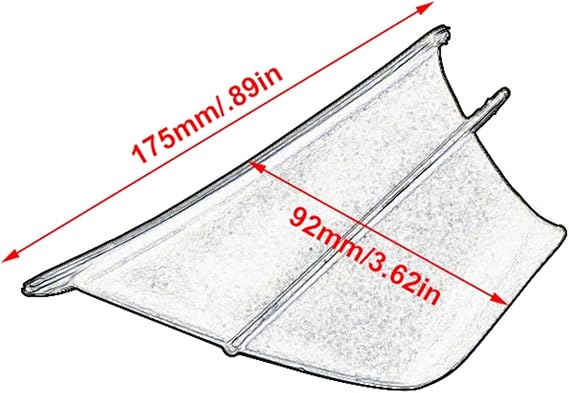Cowl part Motorcycle Front Fairing Aerodynamic Winglets Dynamic Wing Kit For Kawasaki ZX-6R ZX-10R For Ninja 250/300/400 Z1000SX ABS ZZR1400